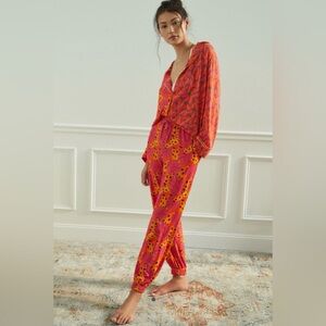 Farm Rio Spotted Bananas Pajama Set size Medium